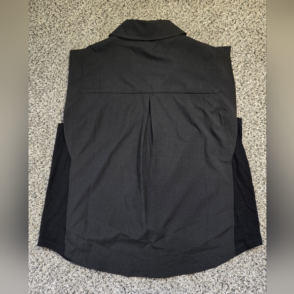 Evereve Scout Utility Black Button Down Size Small NWOT Womens - Picture 2 of 6